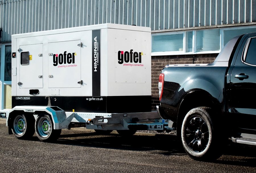 TOWMATE OSPREY rolling chassis met generator